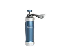 Marcato Machine à biscuits Biscuits en poudre bleue en aluminium anodisé, différentes formes. 25 x 10 x 5 cm. Facile à utiliser