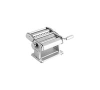 Marcato Machine à pâtes Atlas Ice - Rouleau manuel - Acier chromé et aluminium anodisé - Design élégant - 20 x 20 x 15 cm - Facile à utiliser