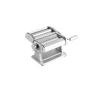 Marcato Machine à pâtes Atlas Ice - Rouleau manuel - Acier chromé et aluminium anodisé - Design élégant - 20 x 20 x 15 cm - Facile à utiliser