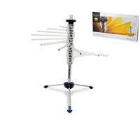 Marcato Tacapasta Noir, Argent Polycarbonate Grille Pour Sécher Les Pâtes