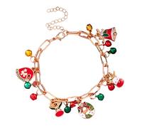 MARCBUSE Breloque en forme de cloches pour les fêtes et les fêtes - Confortable à porter - Accessoire de bijoux de Noël pour femme - Breloque de vacances au quotidien, taille unique, Comme décrit