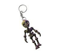 MARCBUSE Cadre moderne à clip permanent pour bâtiment fin, planificateur de code créatif, cadeau créatif pour adultes et jeunes porte-clés décomposable, Purplegold Black 1, taille unique