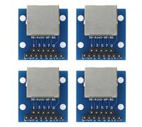 MARCBUSE Circuit imprimé équipé de LED RJ45 vers DIP2.54 pour un dépannage facile dans les configurations réseau
