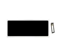 MARCBUSE Écran secondaire blanc haute résolution 1920 x 720 60 Hz avec taux de rafraîchissement pour et animations Écran d'extension LED blanc pour boîtier PC