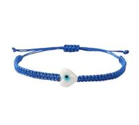 MARCBUSE Élégant pendentif d'amitié tissé à la main avec mauvais œil - Accessoire tendance pour un usage quotidien - Cordon tissé à la main, taille unique, Comme décrit