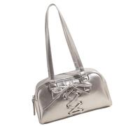 MARCBUSE Élégant sac à bandoulière inspiré du ballet avec nœuds féminins noués Sac à main Underamr Sacs adaptés pour le travail, le shopping et les rendez-vous galants. Sac pour femme, Argenté., One