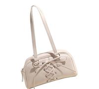 MARCBUSE Élégant sac à bandoulière inspiré du ballet avec nœuds féminins noués Sac à main Underamr Sacs adaptés pour le travail, le shopping et les rendez-vous galants. Sac pour femme, blanc, One Size