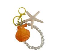 MARCBUSE Élégante perle de coquillage, accessoire de charme de perles de mode pendentif pour la fabrication de bijoux en alliage conception de bijoux de mode composant