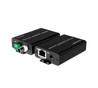 MARCBUSE Extension de réseau coaxial Power Over Ethernet Convertisseur coaxial Extender 500 m Adaptateur de transmission de données pour caméra réseau PoE