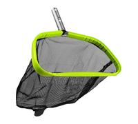 MARCBUSE Filet de nettoyage de piscine avec poignée en aluminium de type lourd et bordure renforcée pour un retrait efficace des débris flottants