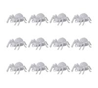 MARCBUSE Lot de 12 araignées lumineuses LED pour décoration de table, fenêtre, maison, fête, décoration