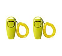 MARCBUSE Lot de 2 sifflets de dressage multi-usage pour animal domestique et extérieur - Pour intérieur et extérieur - Contrôle du comportement - Avec sifflets