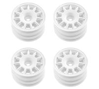 MARCBUSE Lot de 4 moyeux de roue en ABS pour voiture, structure à 11 rayons, haute traction, montage rapide, modèles série M, mise à niveau du châssis