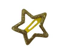 MARCBUSE Lot de 5 pinces à cheveux en métal pour enfants en forme d'étoile