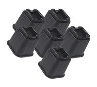 MARCBUSE Patins multi-usages antidérapants pour pieds de lit, rehausseurs de hauteur, solides, faciles à installer pour canapé, table, chaise, canapé