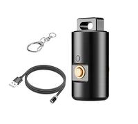 MARCBUSE Petite lampe de poche rechargeable 30 m Illuminations IPX6 5 modes faisceau réglable portable extérieur lumière pour camping lampe de poche portable en aluminium