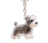 MARCBUSE Porte-clés collecteur de fourrures d'animaux de compagnie en forme de chien, boîte à souvenirs pour propriétaires de chiens, chats, propriétaires de chats