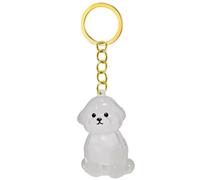 MARCBUSE Porte-clés collecteur de fourrures d'animaux de compagnie en forme de chien, boîte à souvenirs pour propriétaires de chiens, chats, propriétaires de chats