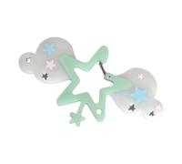 MARCBUSE Porte-clés exquis pendentif note de musique décoratif adapté pour ajouter une touche tendance à une breloque de sac en acrylique essentielle au quotidien, Étoile, taille unique