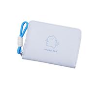 MARCBUSE Portefeuille pour femme avec porte-cartes et porte-monnaie de grande capacité, portefeuille court en cuir synthétique pour voyage, chats, court pour fille, petite et grande capacité, b