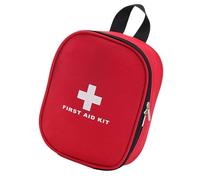MARCBUSE Sac de fournitures médicales renforcé avec marquages visibles et design étanche pour la randonnée, la préparation au ménage, pochettes de rangement en tissu Oxford, multicolore, 17x13x5.5cm