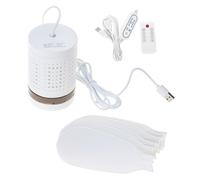 MARCBUSE Silents Ventilateur USB à suspendre avec télécommande 4 vitesses 13 dB pour lit, tente, garage, espaces de travail