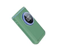 MARCBUSE Ventilateur USB à suspendre à la taille - 100 vitesses - Pour le travail, la randonnée, le camping, l'escalade - Alimentation mobile - Pour l'extérieur