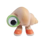 Marce-l The Shell with Shoes Figures, 3CM Marce-l The Shell Figurine Toy Collectible Marce-l The Shell Merch Model,Comédie animée Marce-l The Shell avec des Chaussures sur Sculptures Ornement pour
