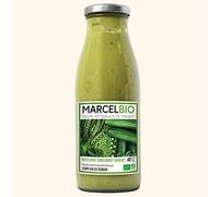 Marcel Bio Soupe Bio petits pois concombre menthe - La bouteille de 48 cl