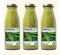 Marcel Bio - Soupe Petits Pois Concombre Menthe Bio 48cl - Pack de 3