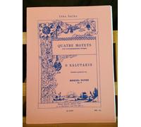 Marcel Dupre: 4 Motets Op.9, No.1: O Salutaris / Vocal Score