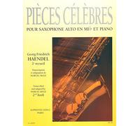 Marcel mule: famous pieces by g. f. handel for eb alto saxophone and piano - vol. 2