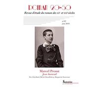 Roman 20-50, N°67/Juin 2019 - Marcel Proust, Jean Santeuil