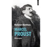 Marcel Proust. Mélanges Roland Barthes (Auteur)
