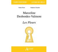 Marceline Desbordes-Valmore, Les Pleurs - Esther Pinon - Atlande Eds - broché - Scolaire / Universitaire