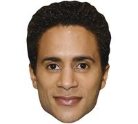 Marcelino Sambe (Brown Hair) Big Head. Masque Plus Grand Que Nature.