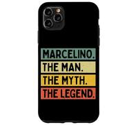 Marcelino The Man The Myth The Legend Funny Personnalisé Coque pour iPhone 11 Pro Max