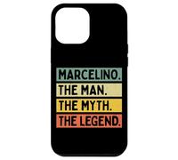 Marcelino The Man The Myth The Legend Funny Personnalisé Coque pour iPhone 12 Pro Max