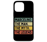 Marcelino The Man The Myth The Legend Funny Personnalisé Coque pour iPhone 13 Pro Max