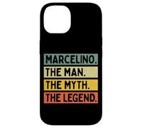 Marcelino The Man The Myth The Legend Funny Personnalisé Coque pour iPhone 14