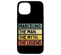 Marcelino The Man The Myth The Legend Funny Personnalisé Coque pour iPhone 15