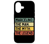 Marcelino The Man The Myth The Legend Funny Personnalisé Coque pour iPhone 17