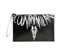 Marcelo Burlon - Wings Pochette - Homme - Sacs - Noir - Taille: ONE Size