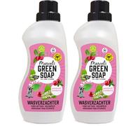 Marcel's Green Soap - Adoucissant Patchouli & Canneberge - Assouplissant - Sans plastique ni huile de palme - Végétalien - 750ml (Lot de 2)