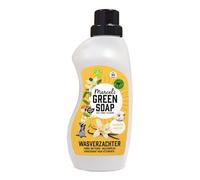 Marcel's Green Soap - Adoucissant Vanille & Fleur de Cerisier - Assouplissant - Vegan - Formule sans microplastiques - Bouteille en plastique 100% recyclé - Rechargeable - 30 lavages - 750ml