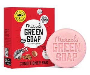 Marcel's Green Soap - Après Shampooing Argan & Oudh - Tous types de cheveux - Sans huile de palme - Végétalien - 60 g