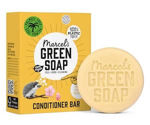Marcel's Green Soap - Après Shampooing Vanille & Fleur de Cerisier - Tous types de cheveux - Sans huile de palme - Végétalien - 60 g