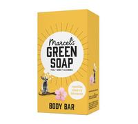 Marcel's Green Soap - Barre de Douche Vanille & Fleur de Cerisier - Vegan - 150 g