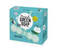 Marcel's Green Soap - Bloc de toilettes Menthe & Eucalyptus - Formule sans microplastiques - Vegan - 35 g