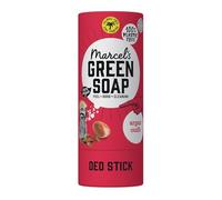 Marcel's Green Soap - Déodorant Stick Argan & Oudh - Antitransparent sans aluminium ni alcool - Végétalien - 40 G